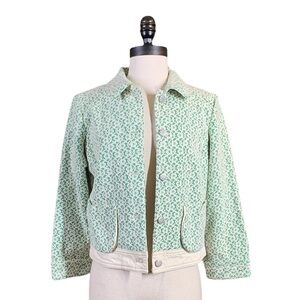 Anthropologie Cartonnier Lattice Meadow Jacket size small